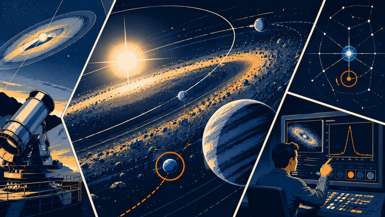 Dritter Planet im Beta-Pictoris-System entdeckt