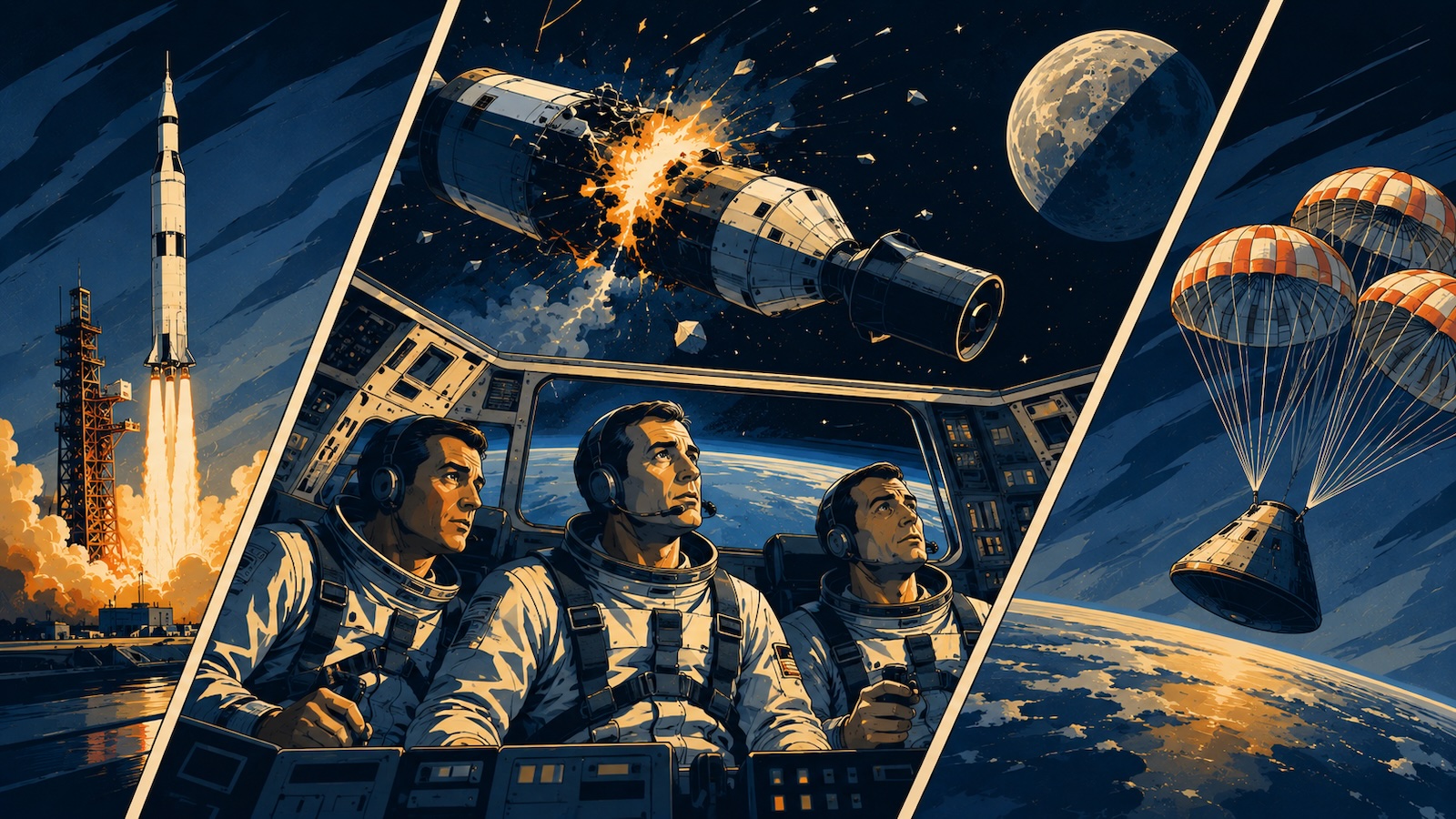 Apollo 13 Raumfahrt zwischen Technik und Improvisation