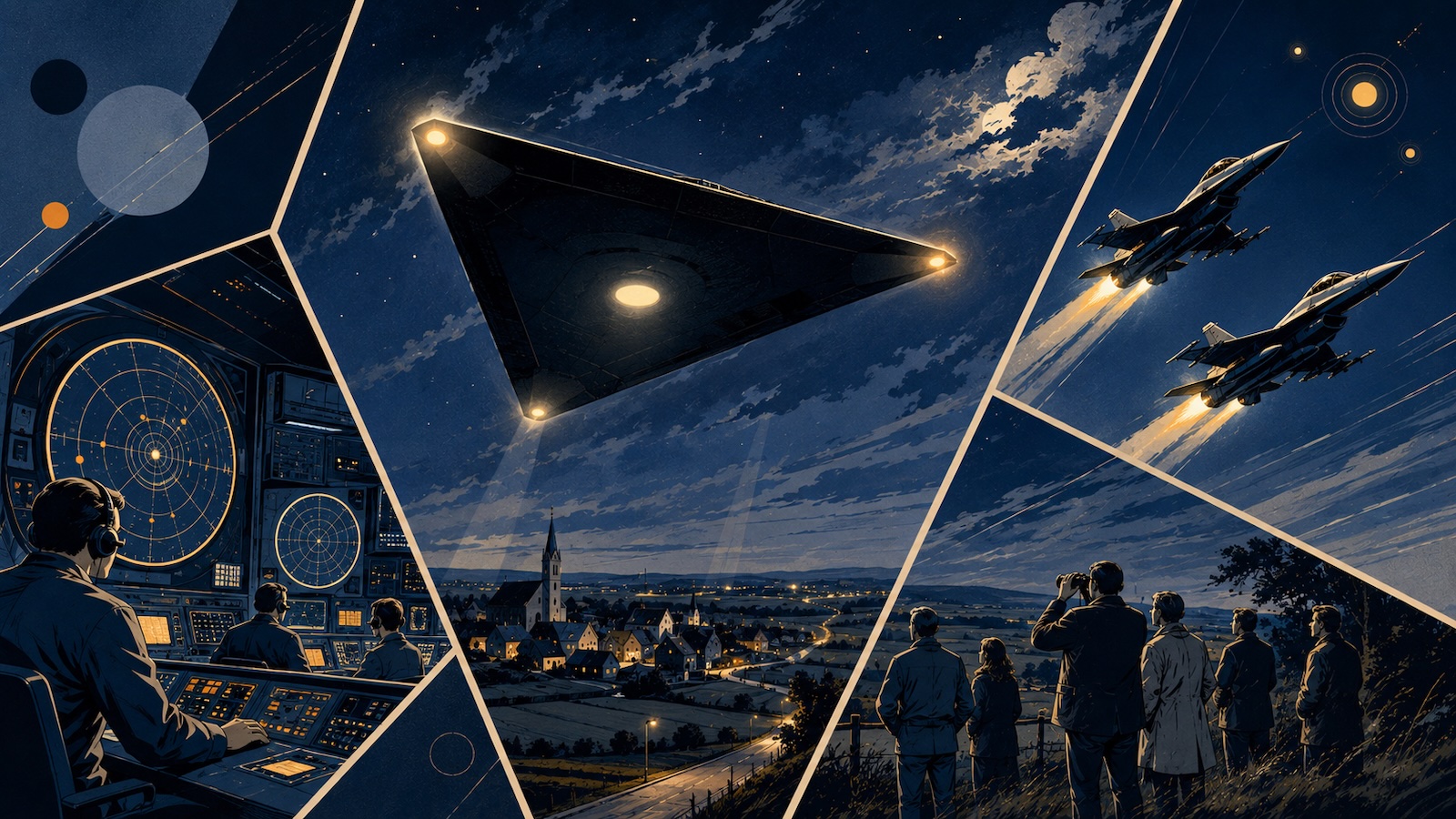 Belgische UFO-Welle Was geschah 1989 und 1990 wirklich