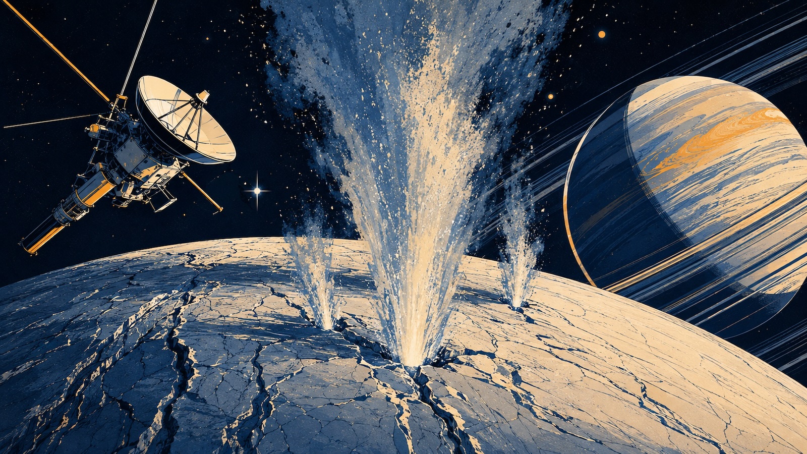 Cassini – Was entdeckte die Raumsonde am Saturn