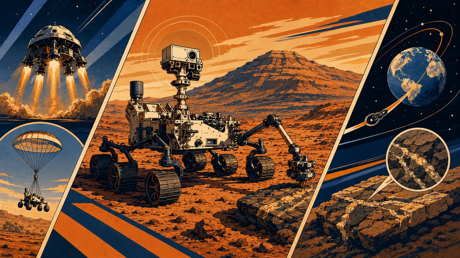 Curiosity erforscht den Mars seit 14 Jahren