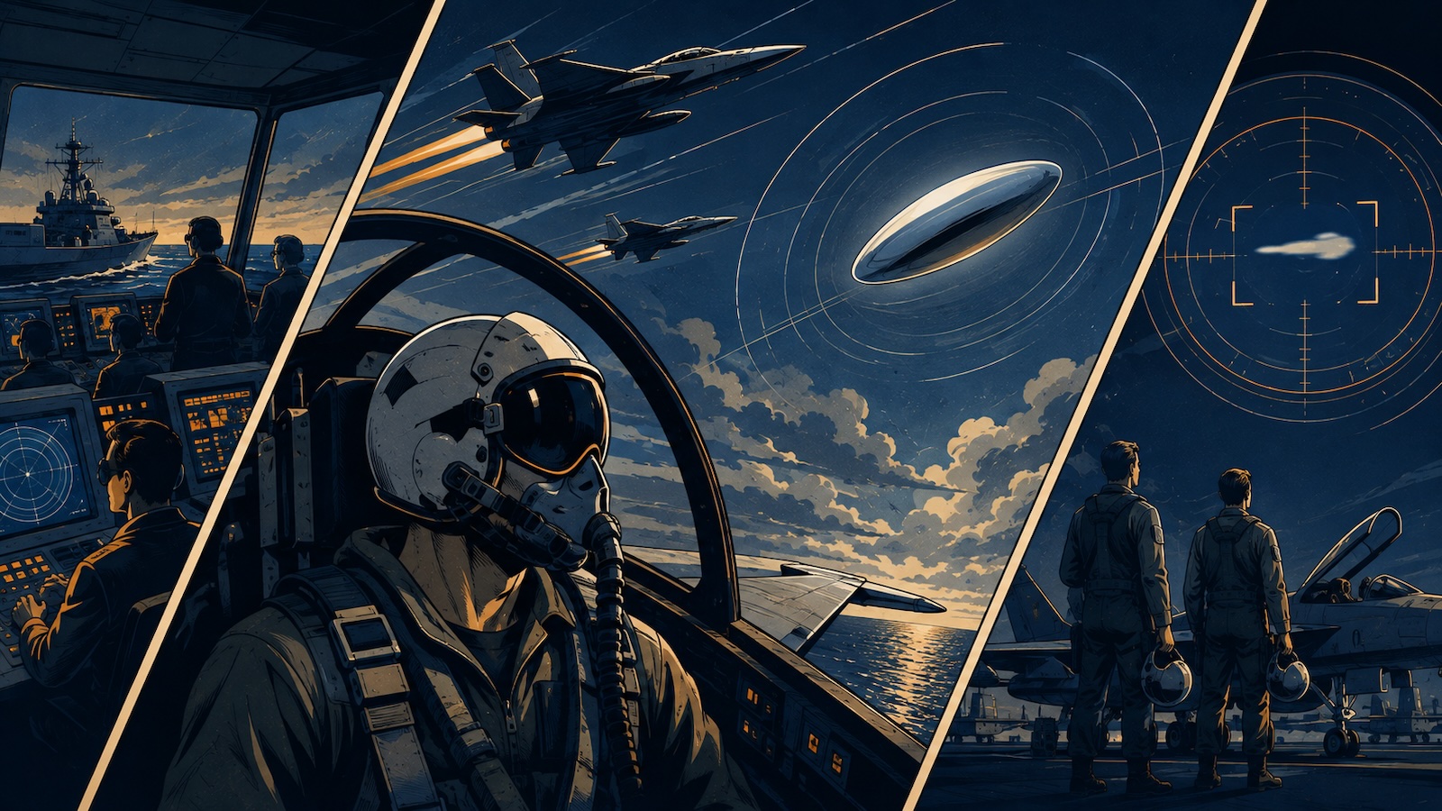 David Fravor Was sah der US-Navy-Pilot beim Tic-Tac-UFO