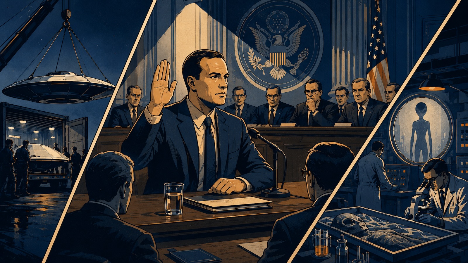 David Grusch Was steckt hinter den UFO-Enthuellungen des US-Whistleblowers