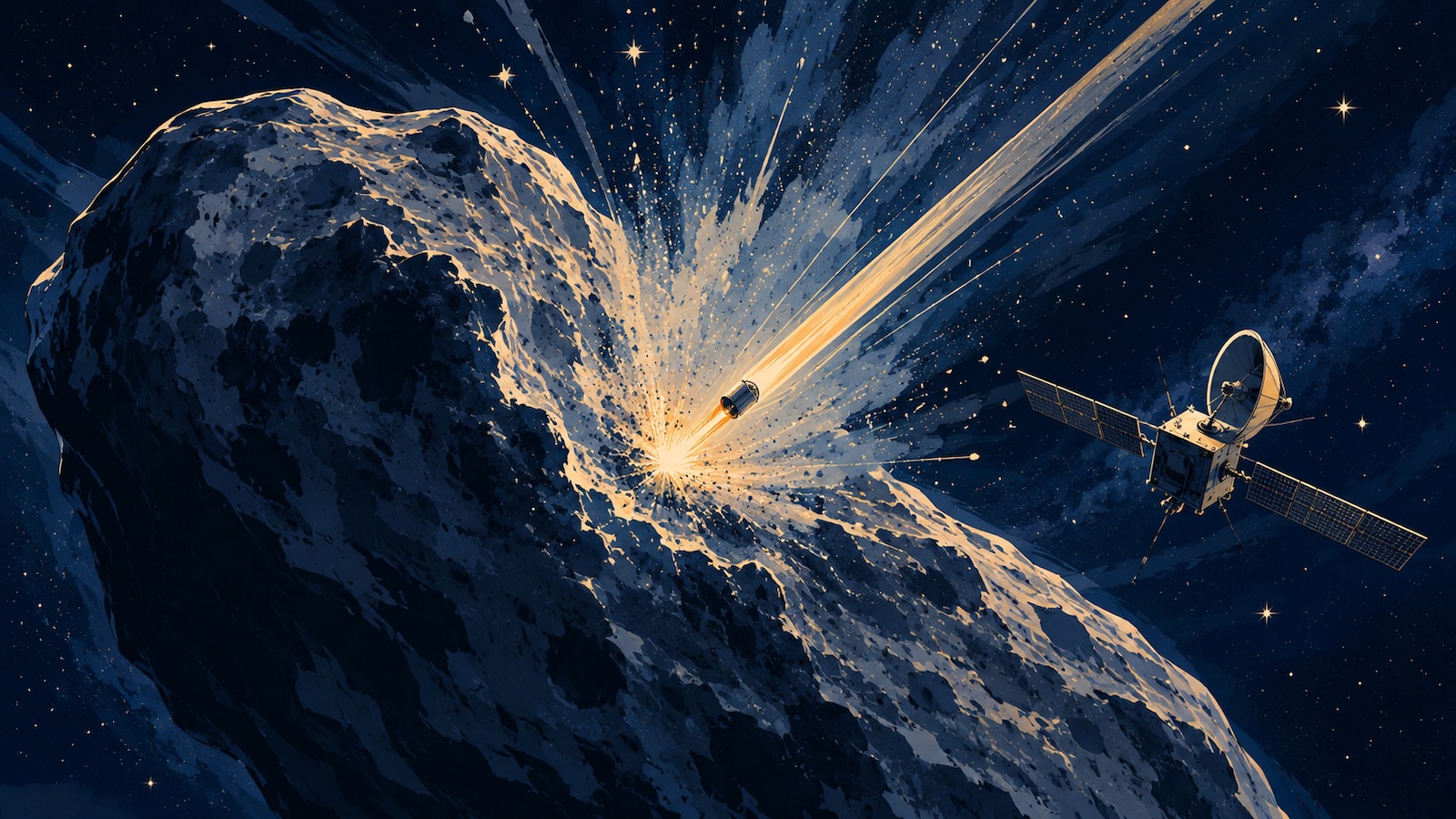 Deep Impact Ein Einschlag auf einem Kometen