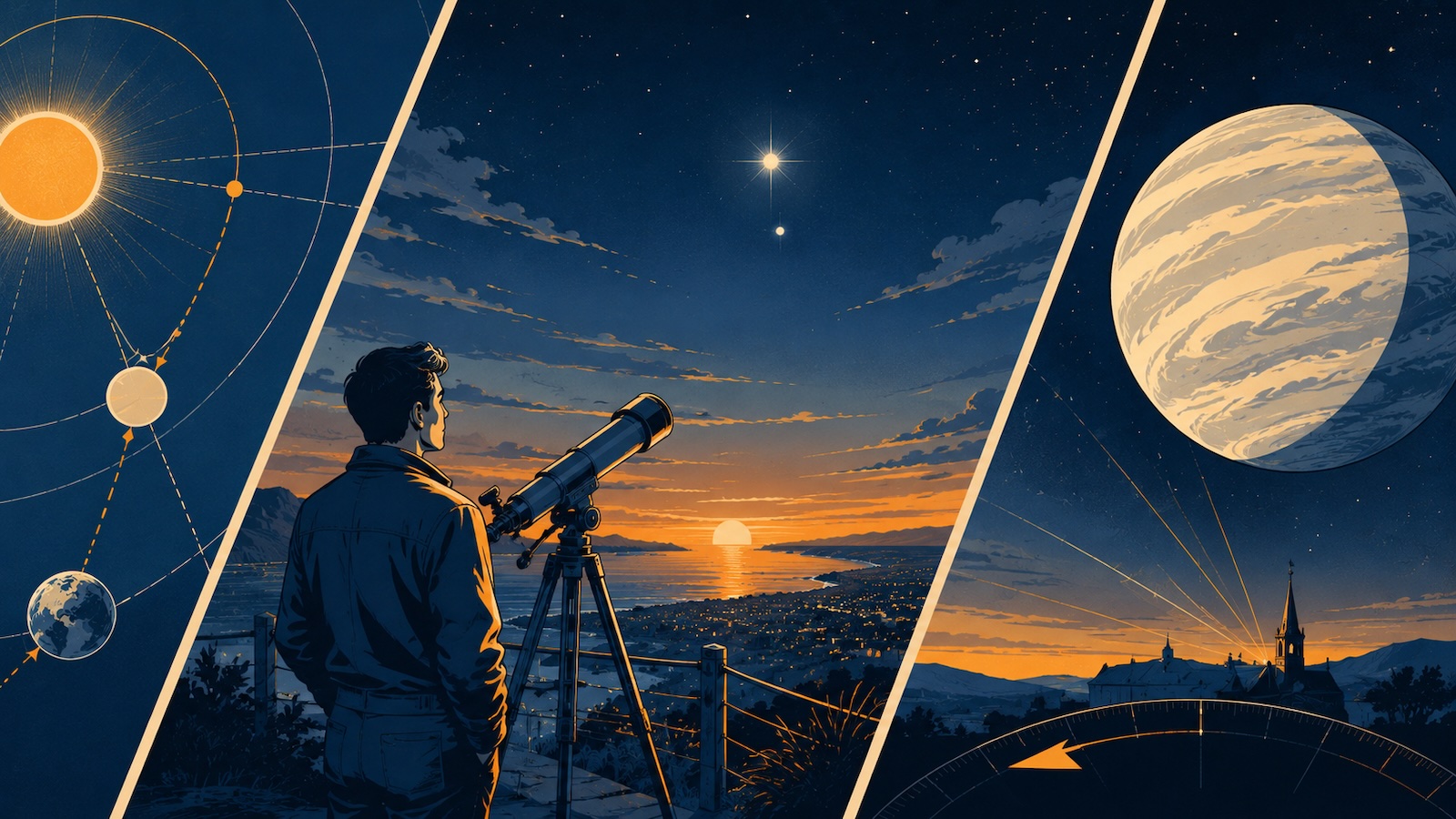Der Wochenhimmel Mond, Planeten und letzte Perseiden