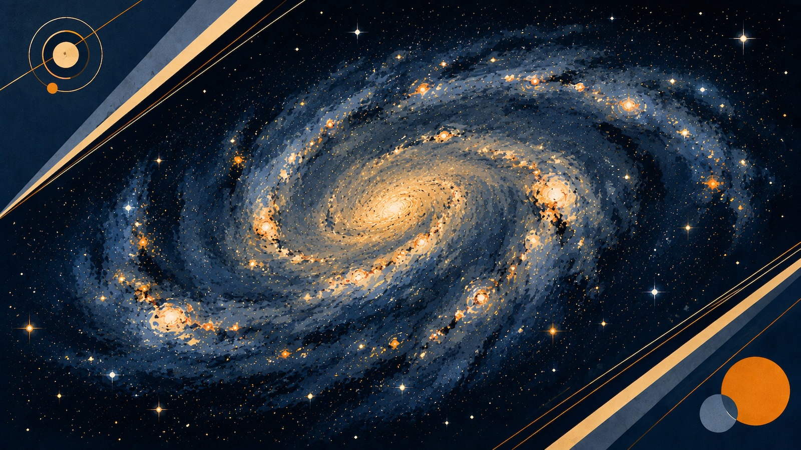Dreiecksgalaxie Wie gross und wie weit entfernt ist M33