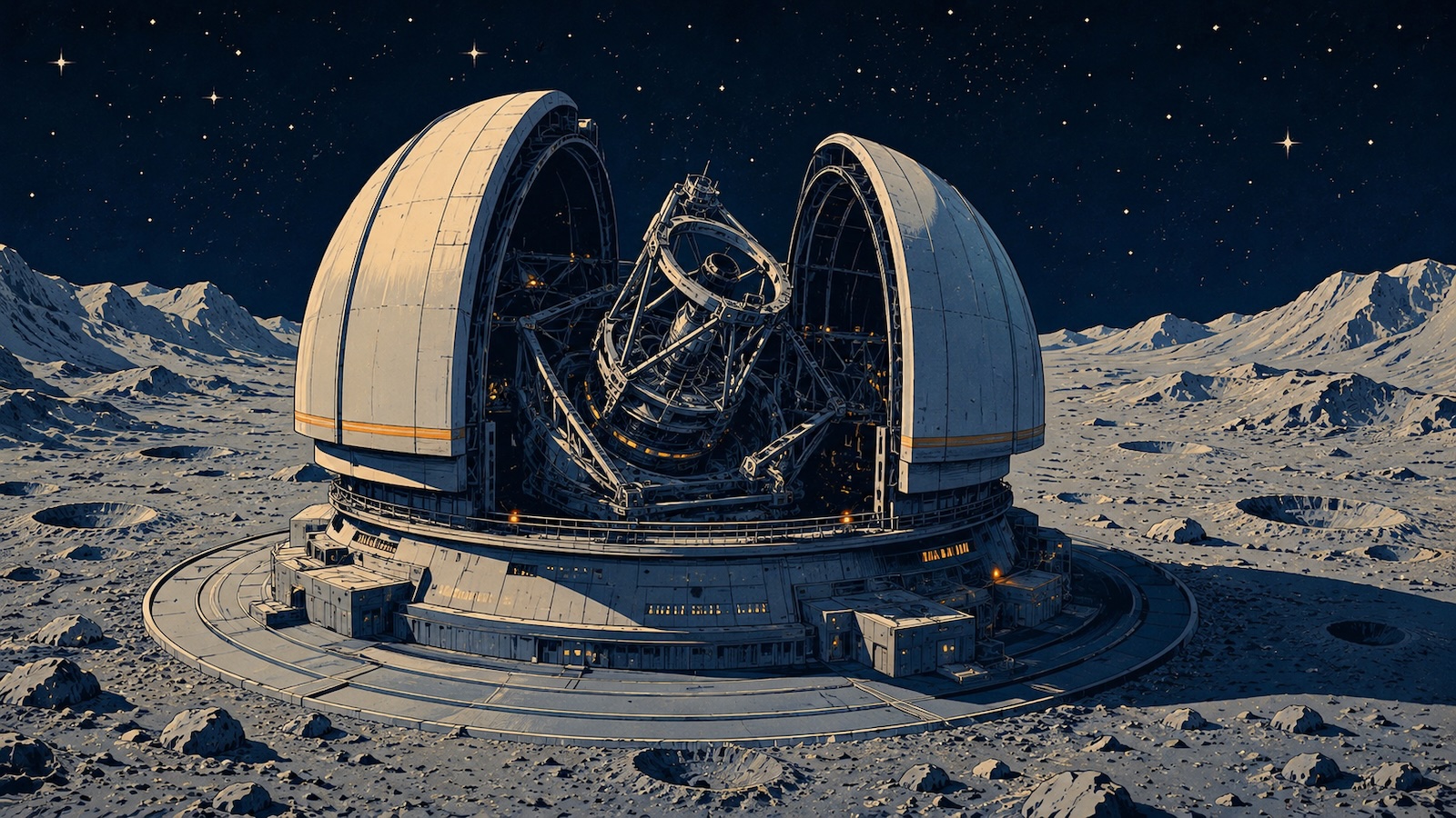 Elon Musk Teleskope auf dem Mond und die Konzepte der NASA