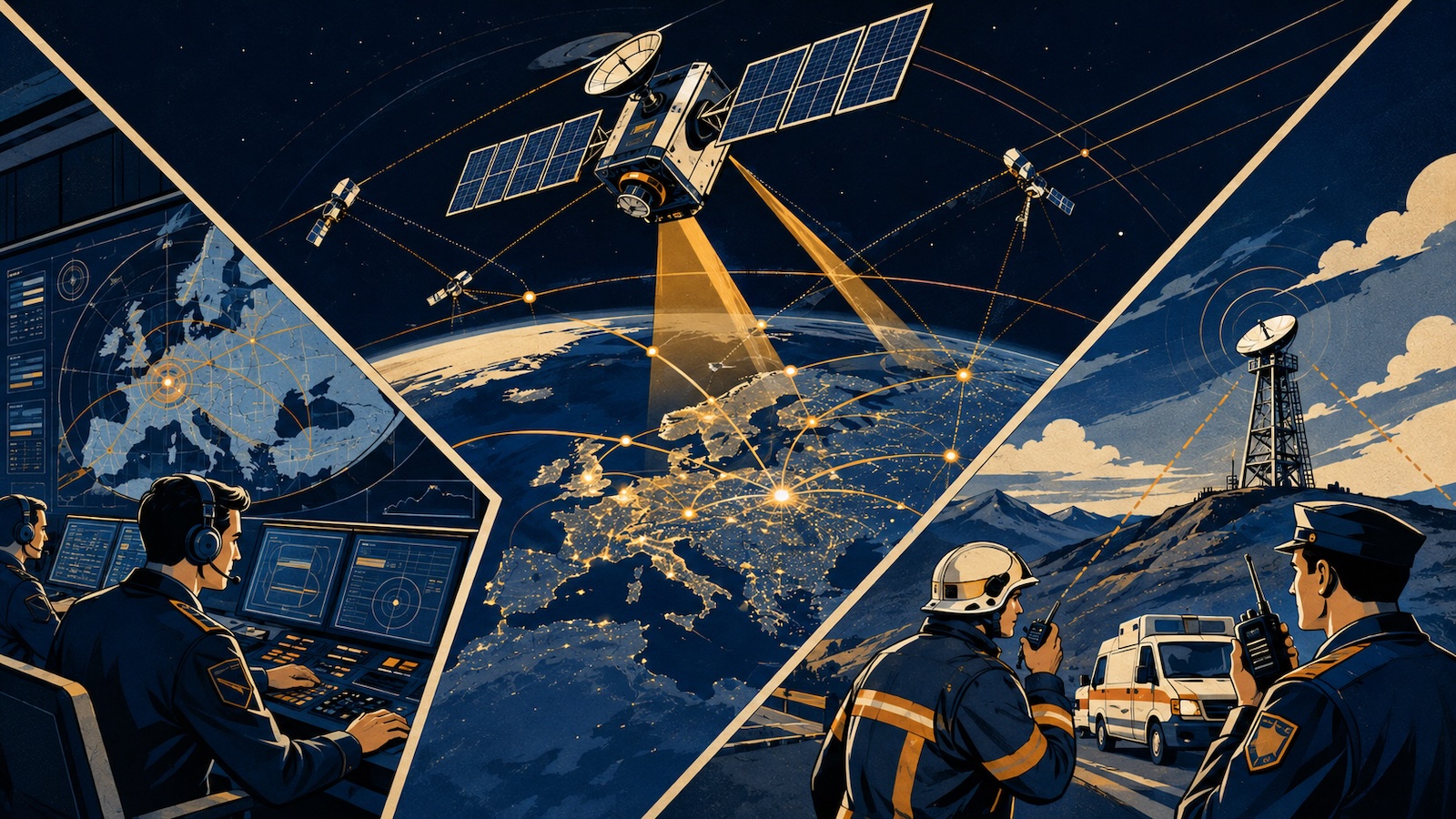 Europa beschleunigt Aufbau des sicheren Satellitennetzes IRIS2