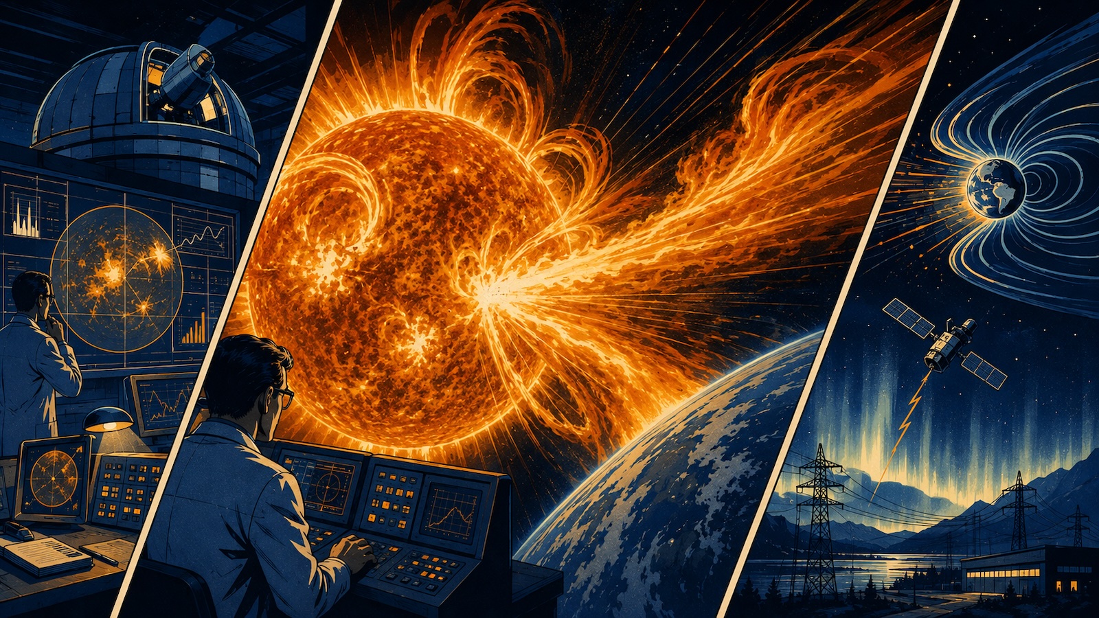 Extrem starke Sonneneruptionen koennten seltener sein als gedacht