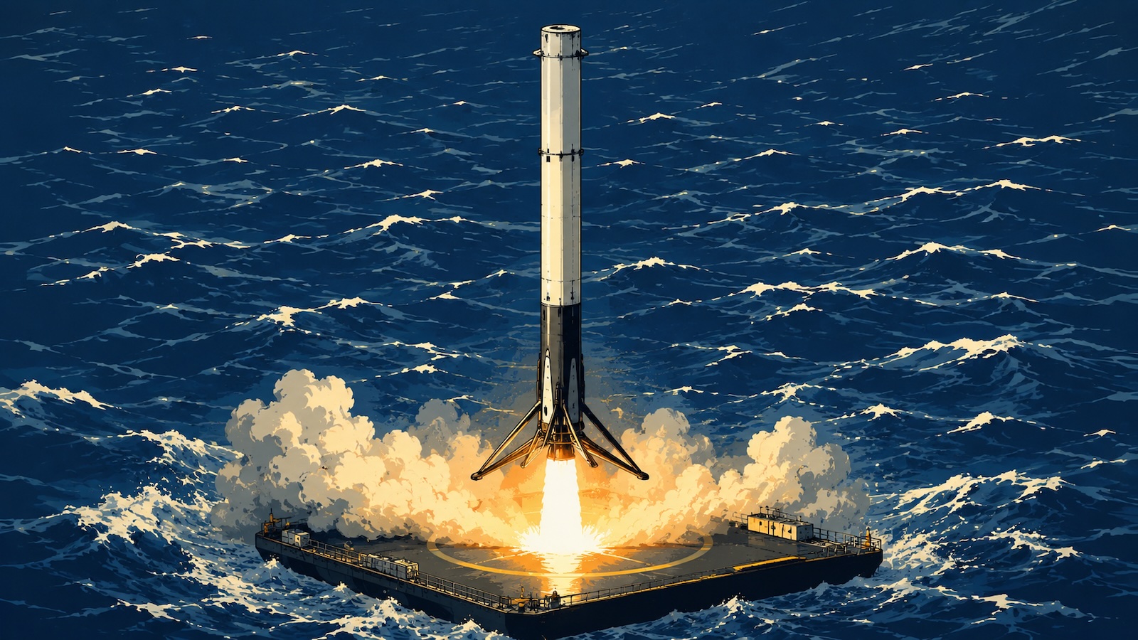 Falcon 9 Wie die wiederverwendbare Rakete von SpaceX funktioniert
