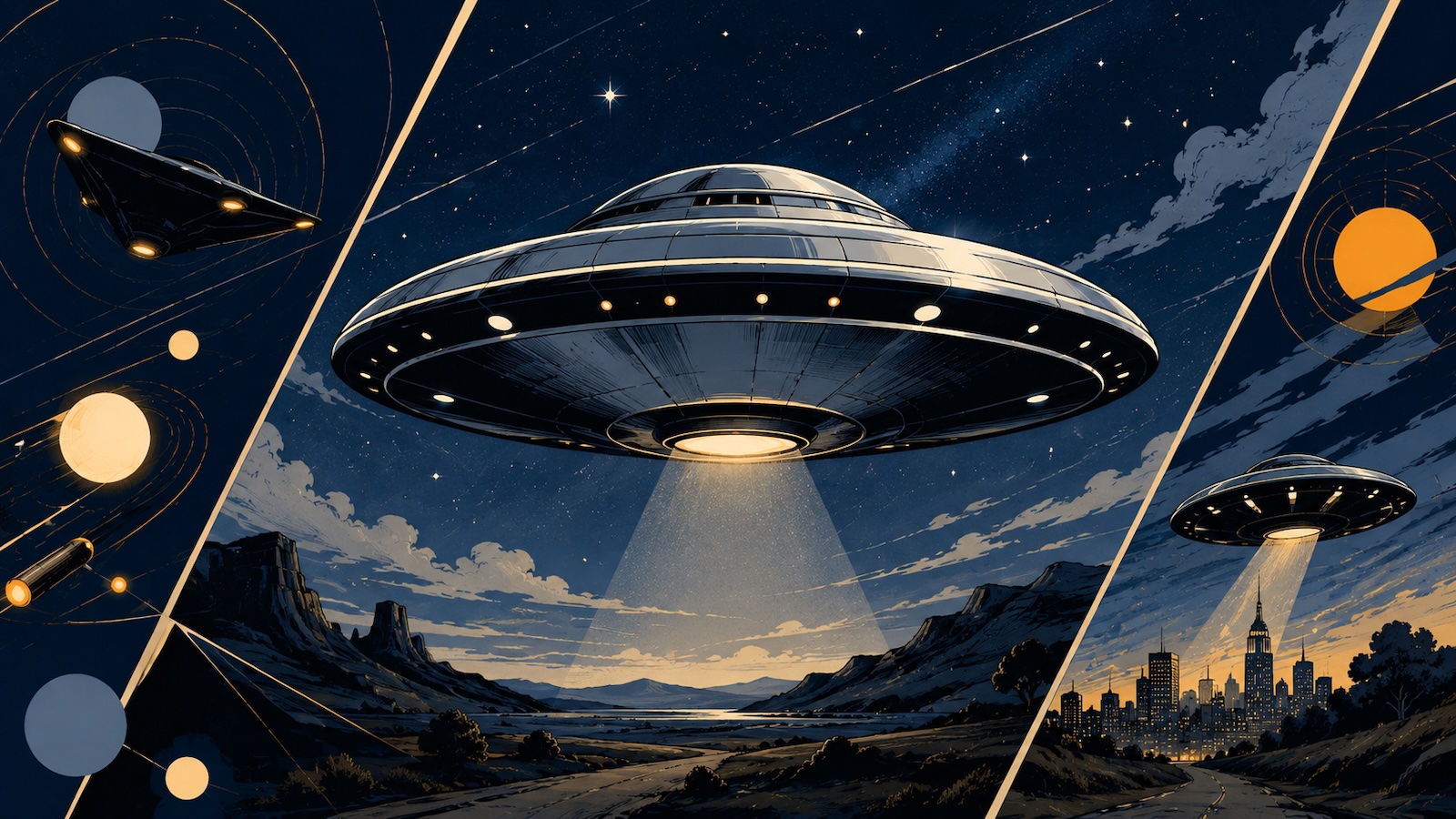 Fliegende Untertassen Woher der Begriff kommt und wie der UFO-Mythos begann