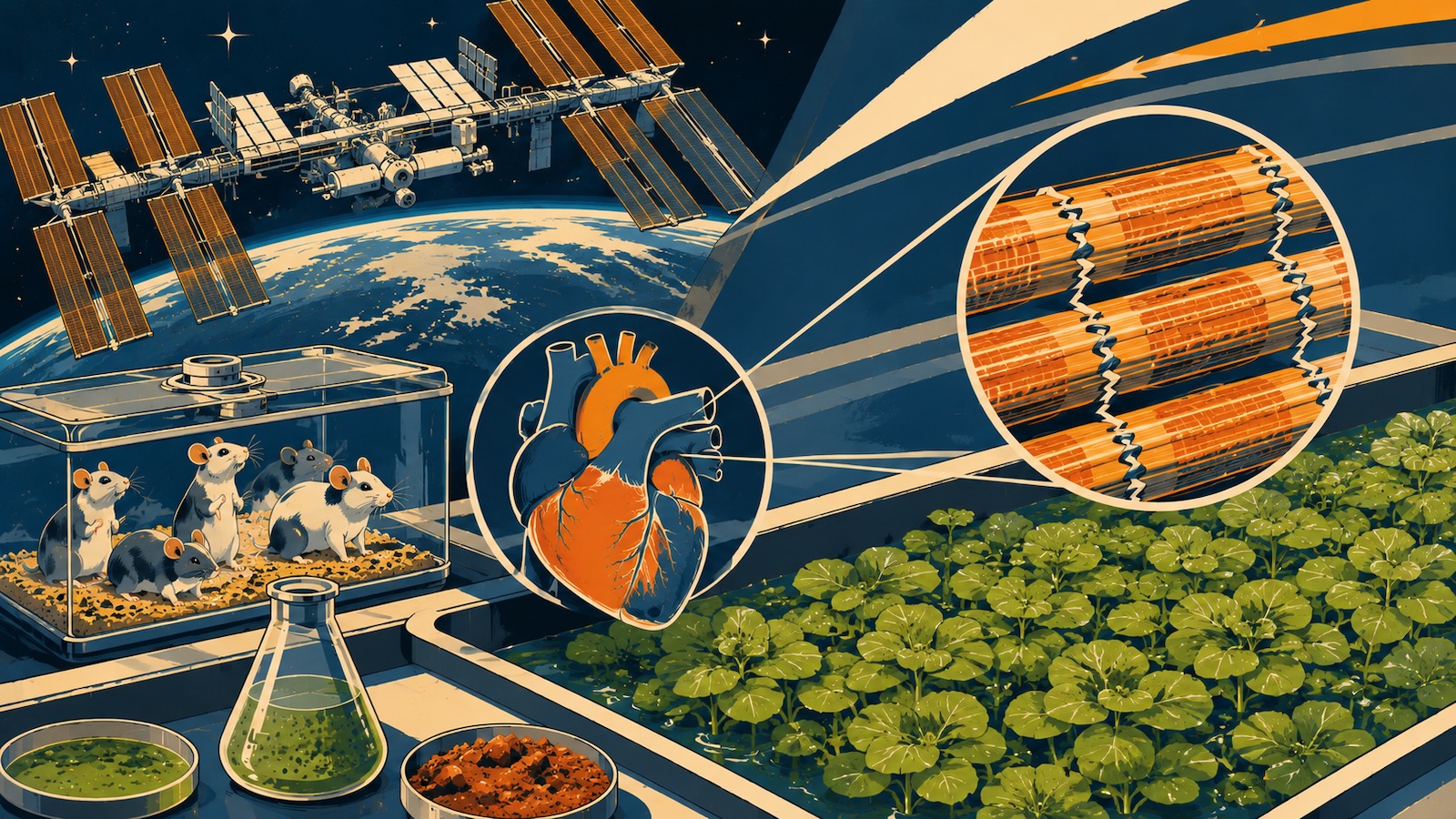 Herzmuskel auf der ISS Schwerelosigkeit schadet offenbar weniger als erwartet