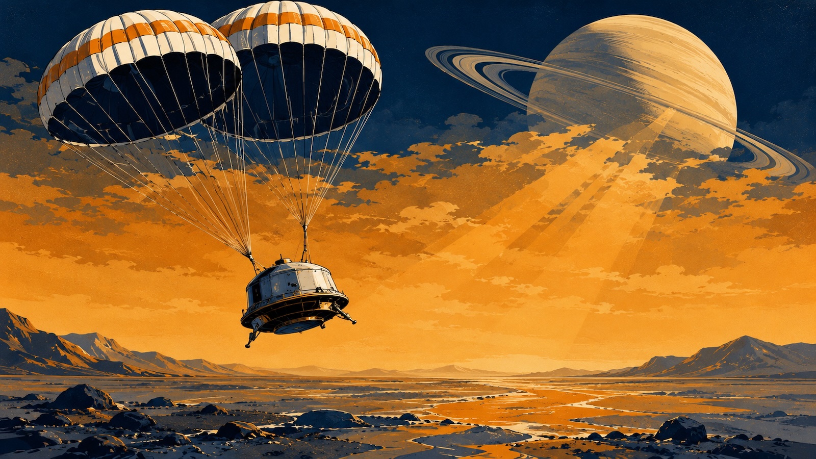 Huygens – Was entdeckte der Lander auf Titan