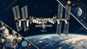 ISS 02 Internationale Weltraumstation