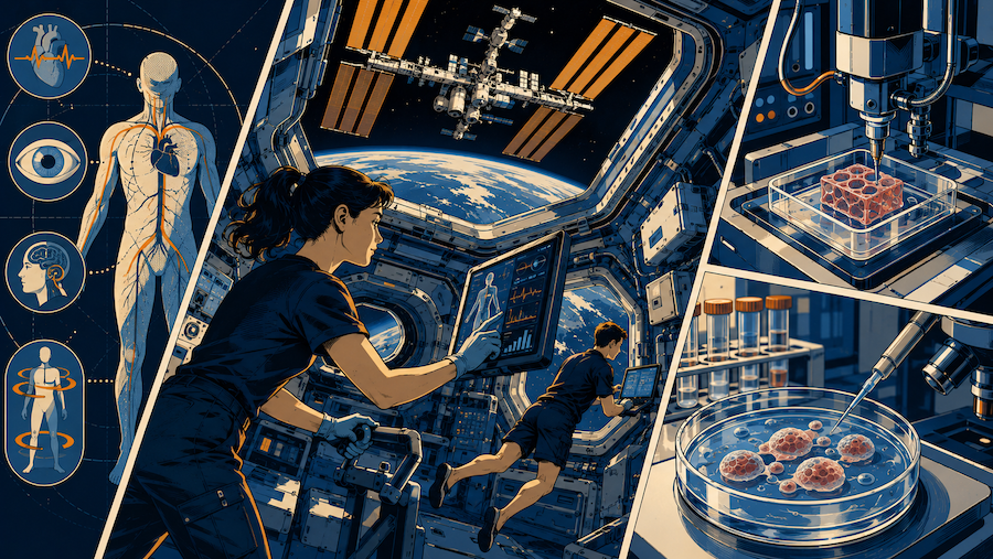 ISS Juli 2026 Besatzungswechsel und Forschung auf der ISS
