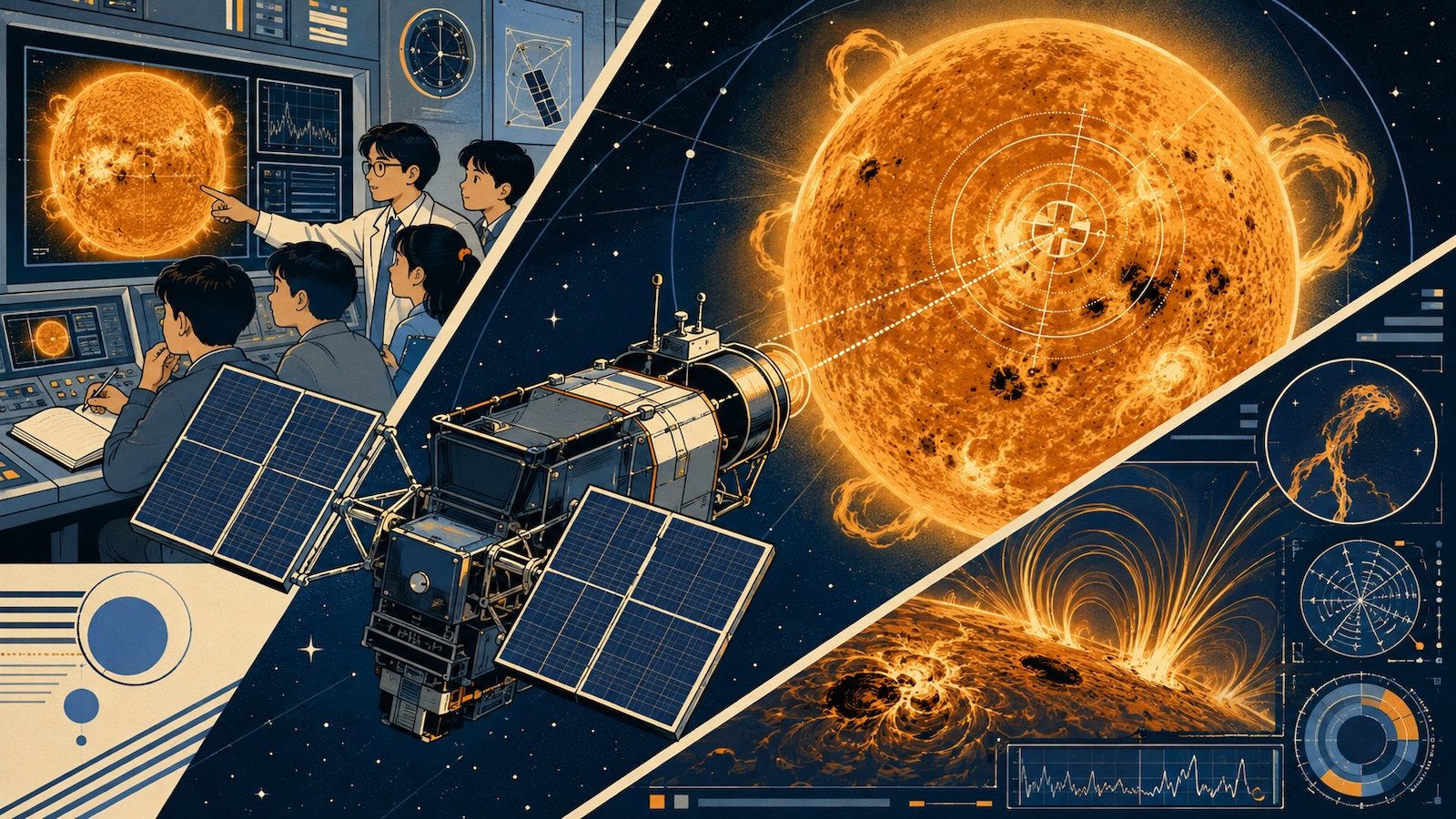 Japans Sonnensonde arbeitet mit Schuelern zusammen