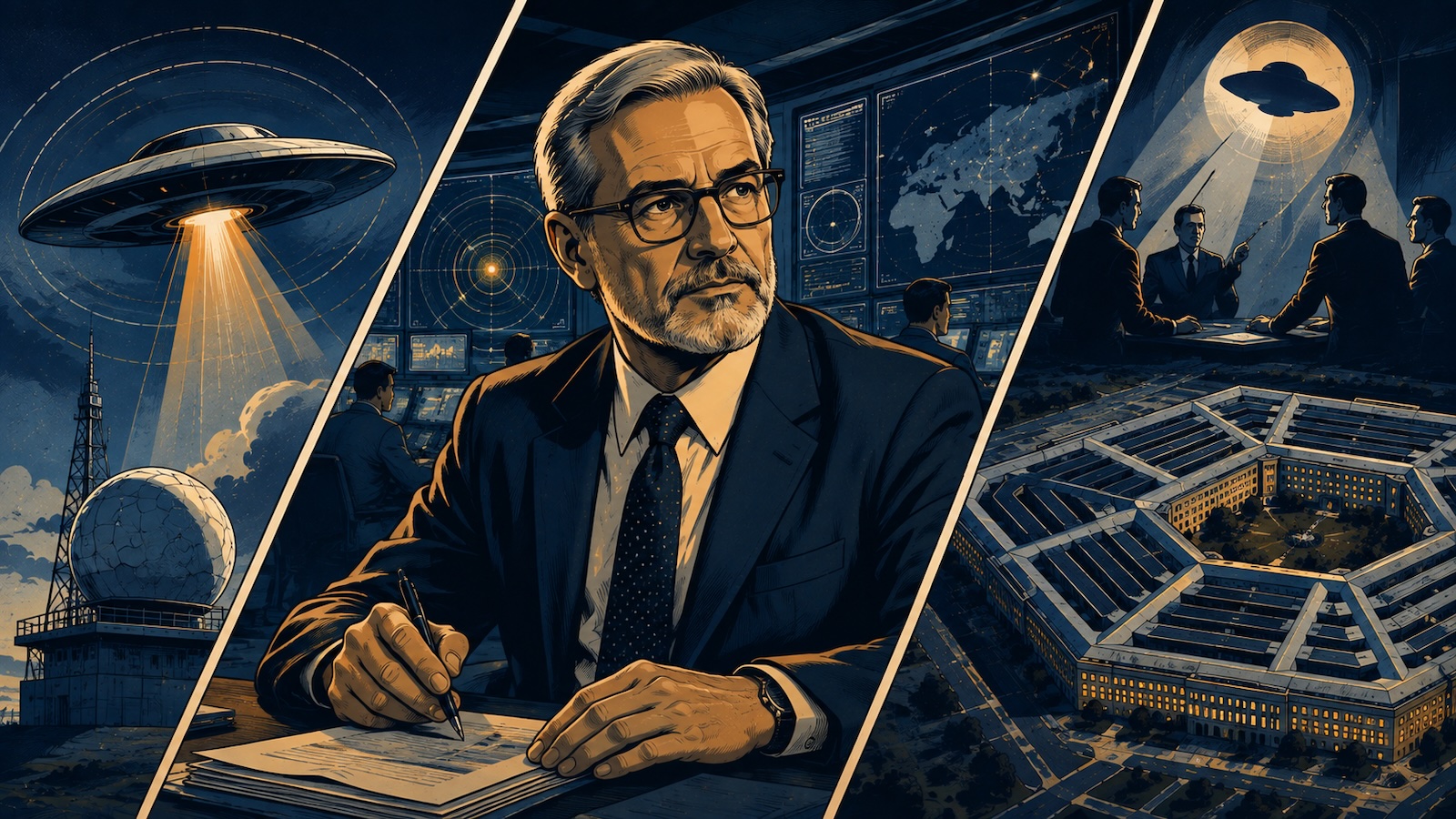 Jay Stratton Was weiss der ehemalige Chef der Pentagon-UFO-Taskforce