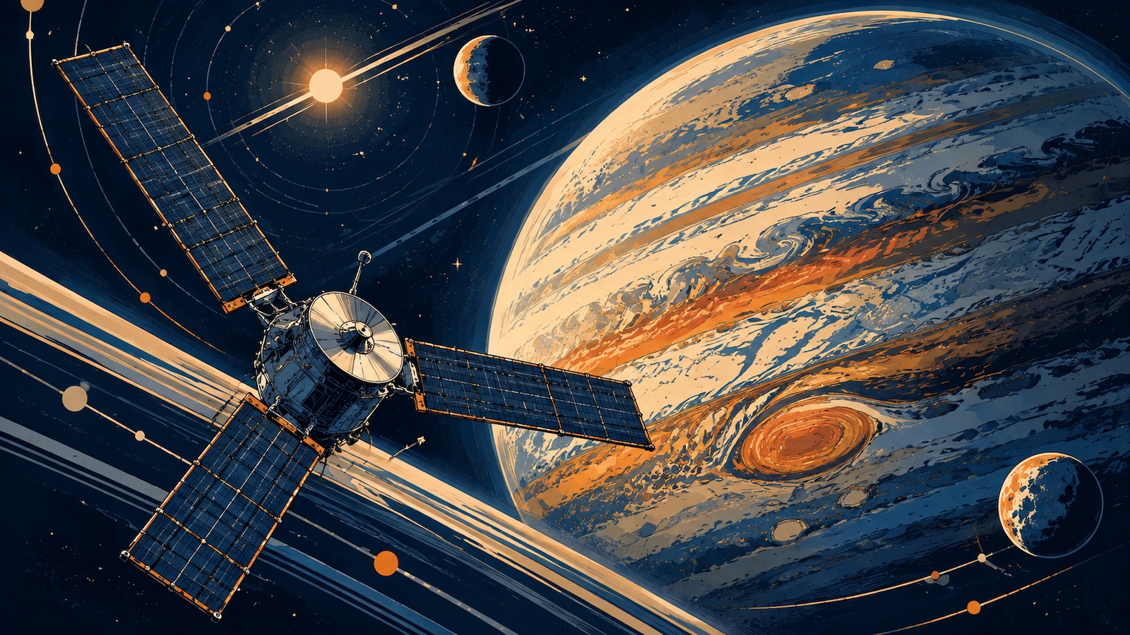 Juno Was macht die Raumsonde am Jupiter