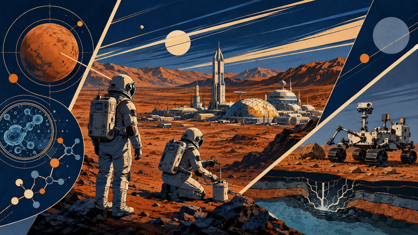Leben auf dem Mars welche Hinweise haben wir wirklich