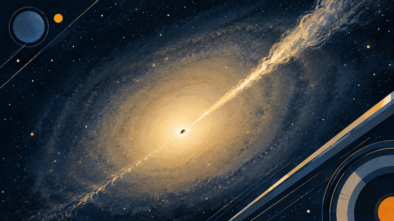 Messier 87 Die Galaxie mit dem beruehmten Schwarzen Loch