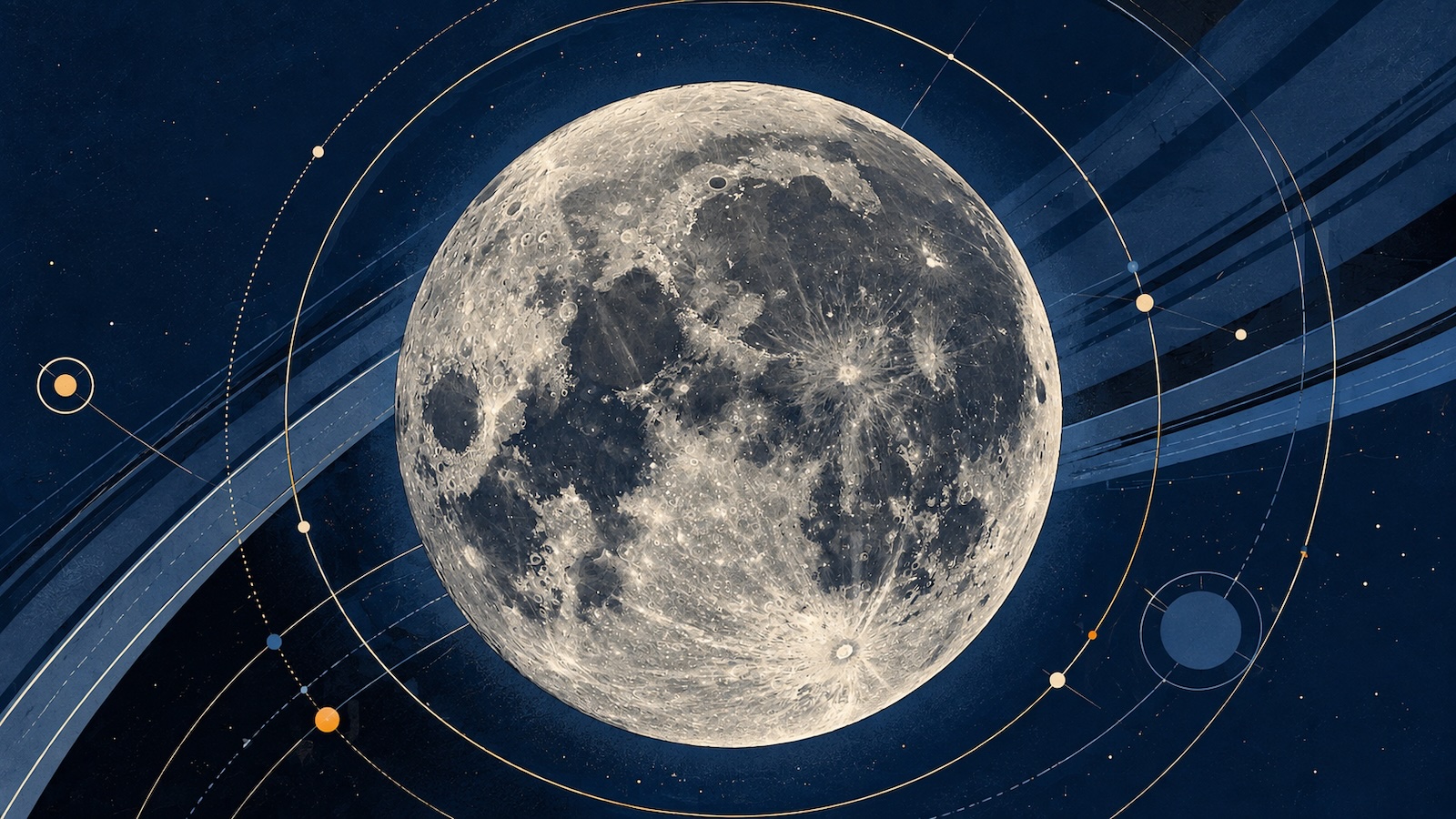 Mond Was wir heute ueber den Begleiter der Erde wissen