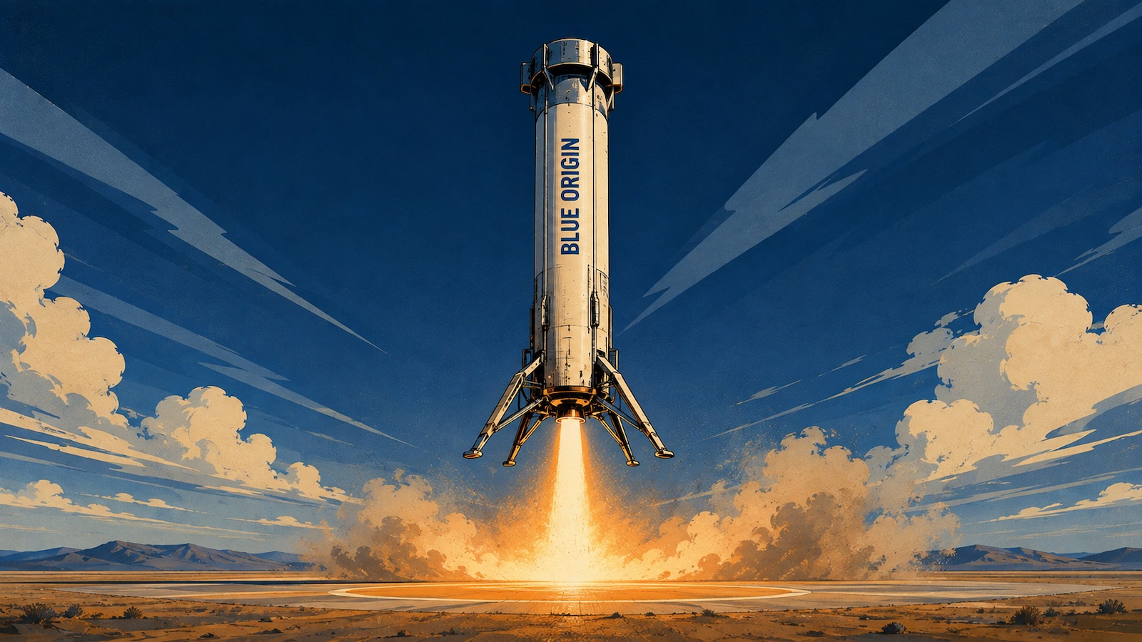 New Shepard Wie die wiederverwendbare Rakete von Blue Origin funktioniert