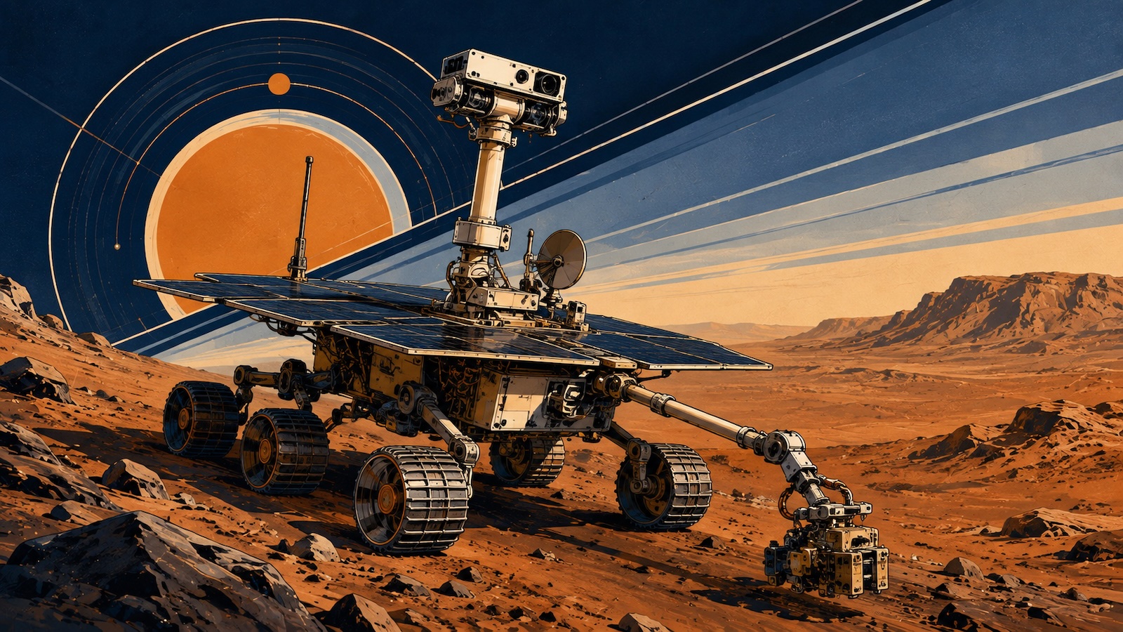 Opportunity Was geschah mit dem Mars-Rover