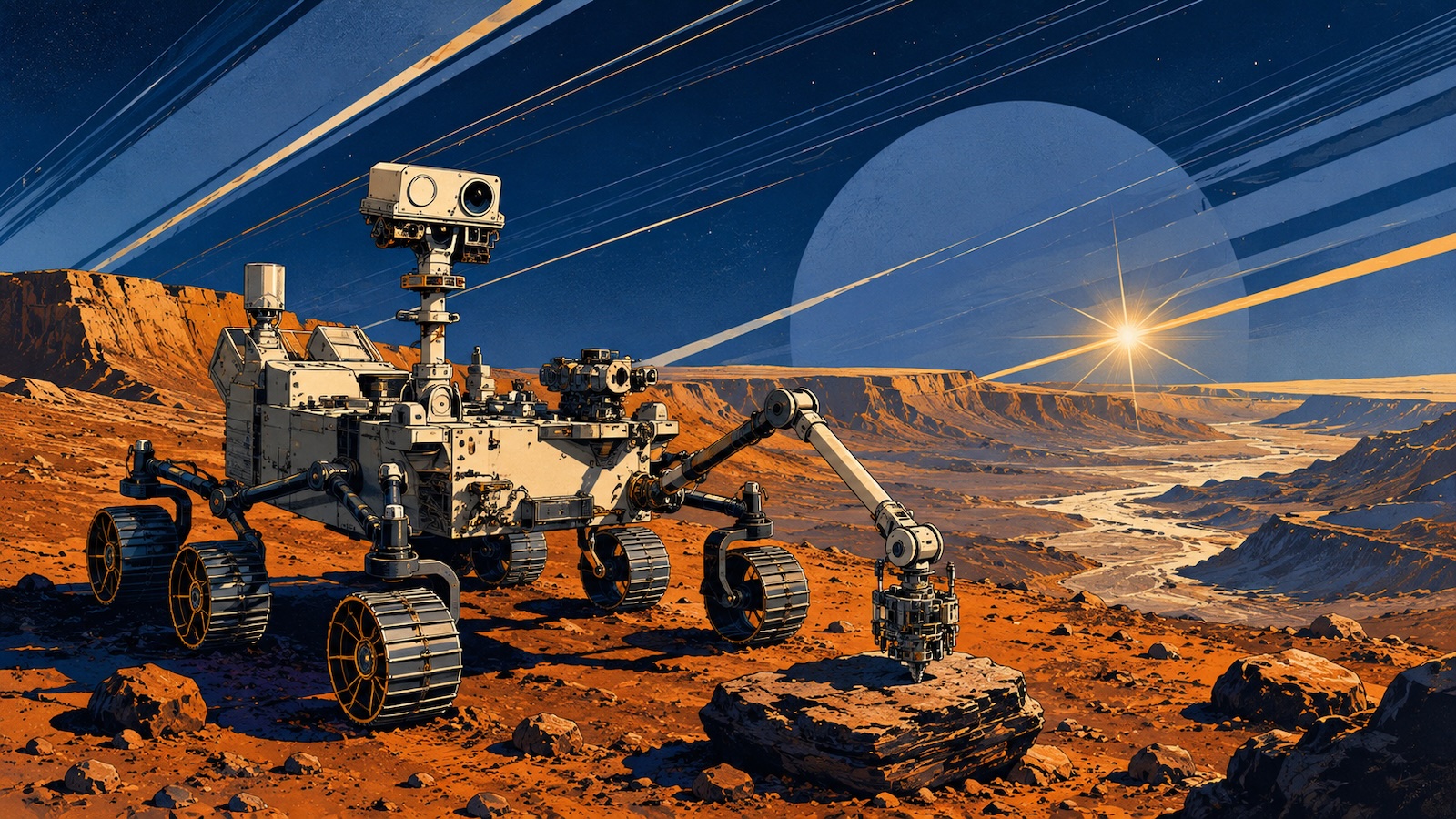Perseverance Was macht der Mars-Rover heute