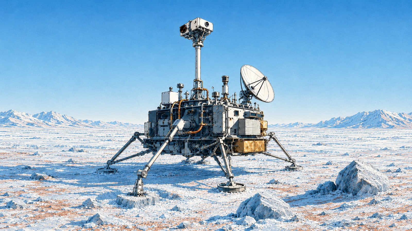Phoenix Der Marslander im ewigen Eis