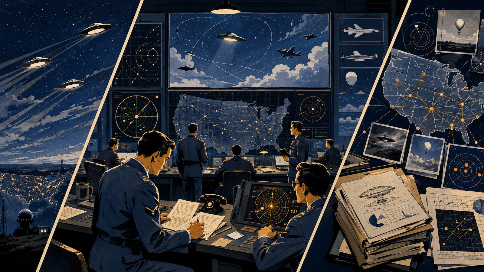 Project Blue Book Wie die US Air Force UFO-Sichtungen untersuchte