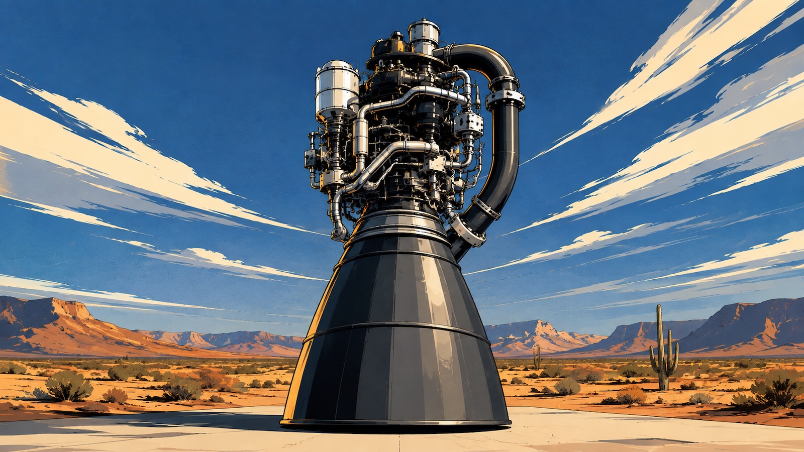 Raptor Das Raketentriebwerk hinter dem Starship von SpaceX