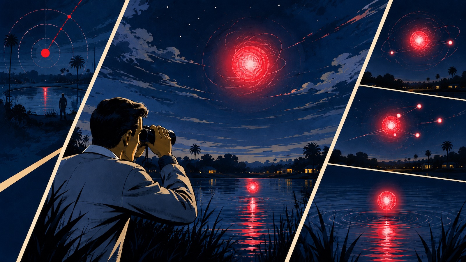 Red Dots Das Raetsel der roten Orbs im Nordosten der USA