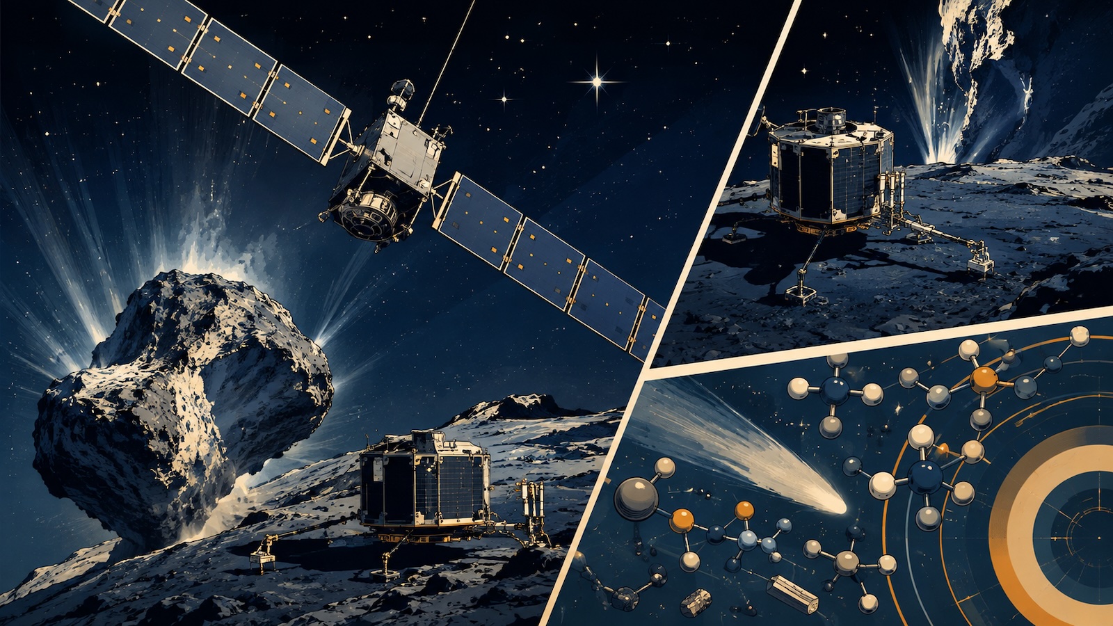 Rosetta und Philae Was entdeckten die Raumsonden auf dem Kometen 67P