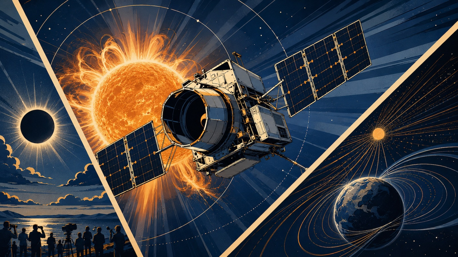 Solar Orbiter beginnt Sonderbeobachtungen zur Sonnenfinsternis