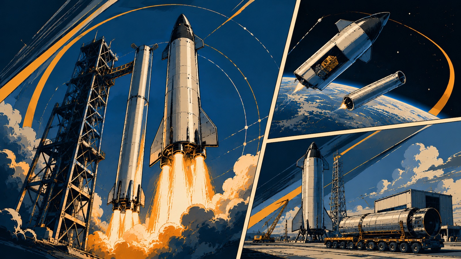 SpaceX 2026 An welchen Projekten arbeitet das Raumfahrtunternehmen