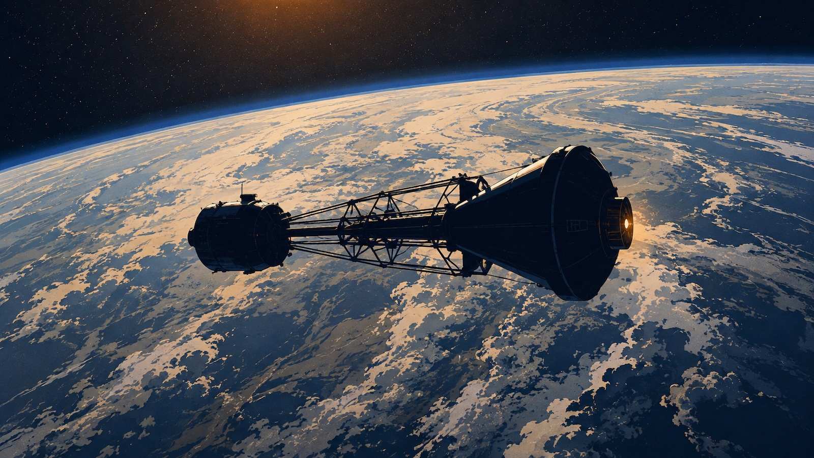 Tankstellen im Weltraum Wie Satelliten kuenftig im Orbit aufgetankt werden