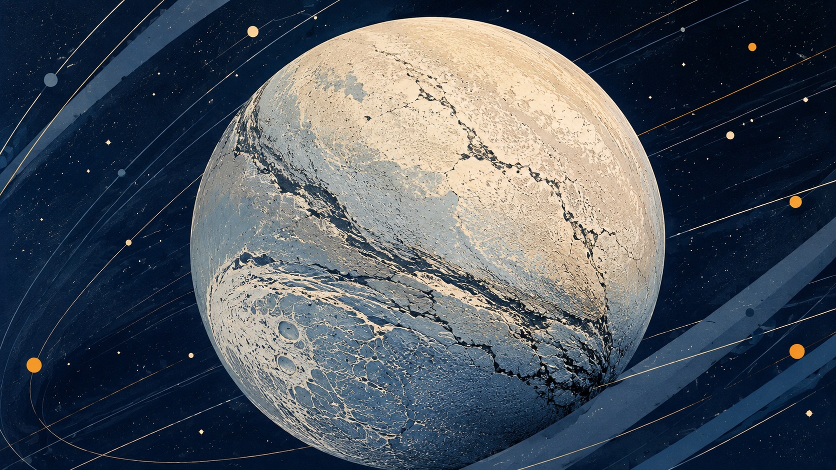 Triton Warum umkreist Neptuns groesster Mond den Planeten rueckwaerts