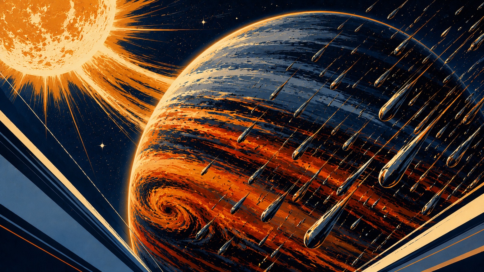 WASP-76b Regnet es auf diesem Exoplaneten Eisen