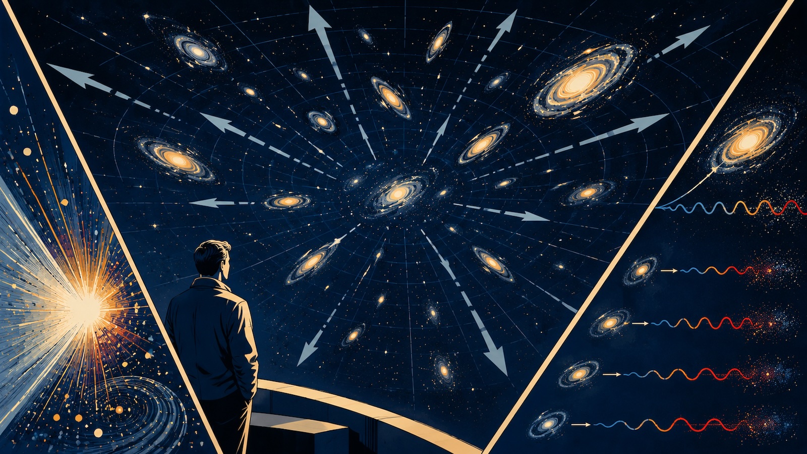 Warum dehnt sich das Universum aus