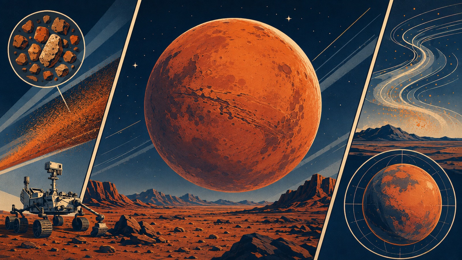 Warum ist der Mars rot