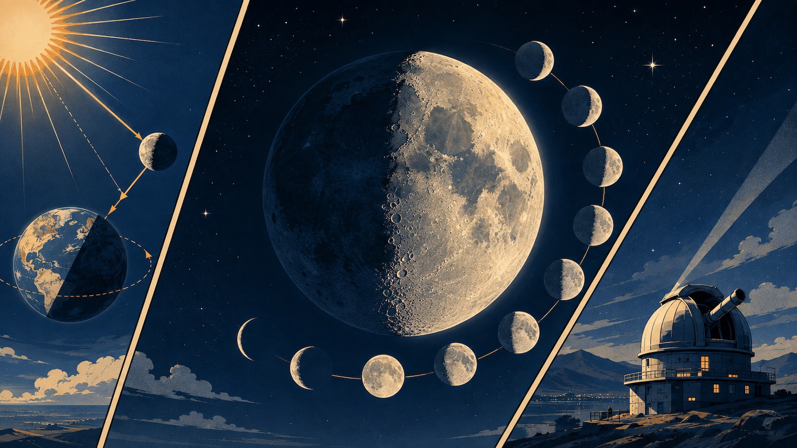 Warum veraendert der Mond seine Form