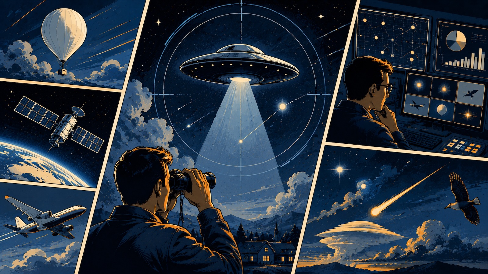 Was steckt hinter UFO-Sichtungen