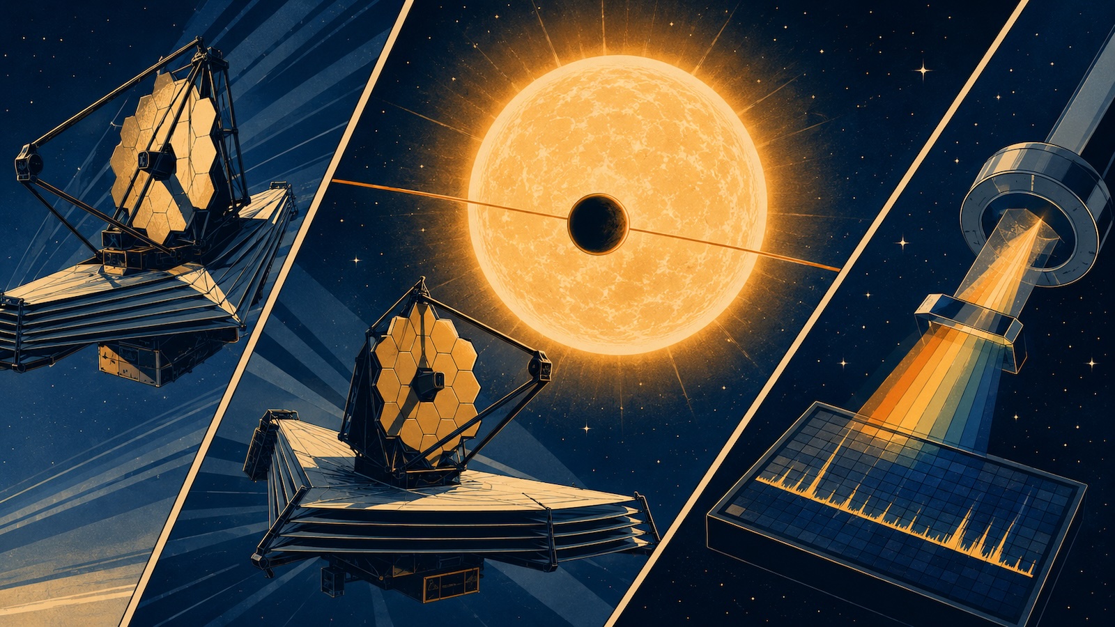 Webb kann nun auch besonders helle Exoplaneten genauer beobachten