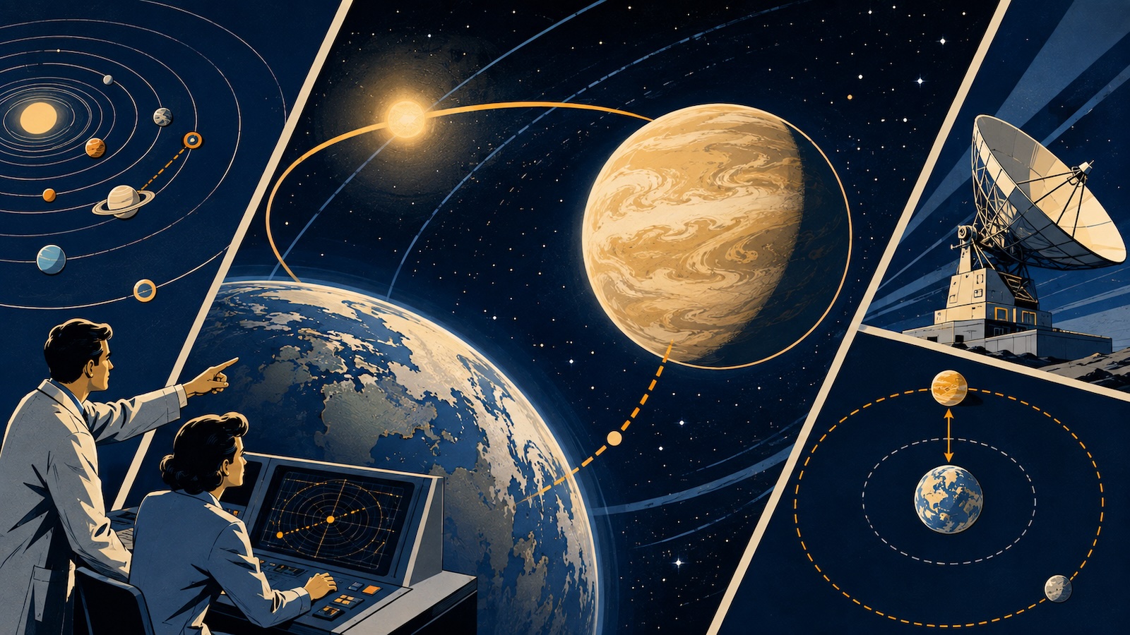 Welcher Planet ist der Erde am naechsten