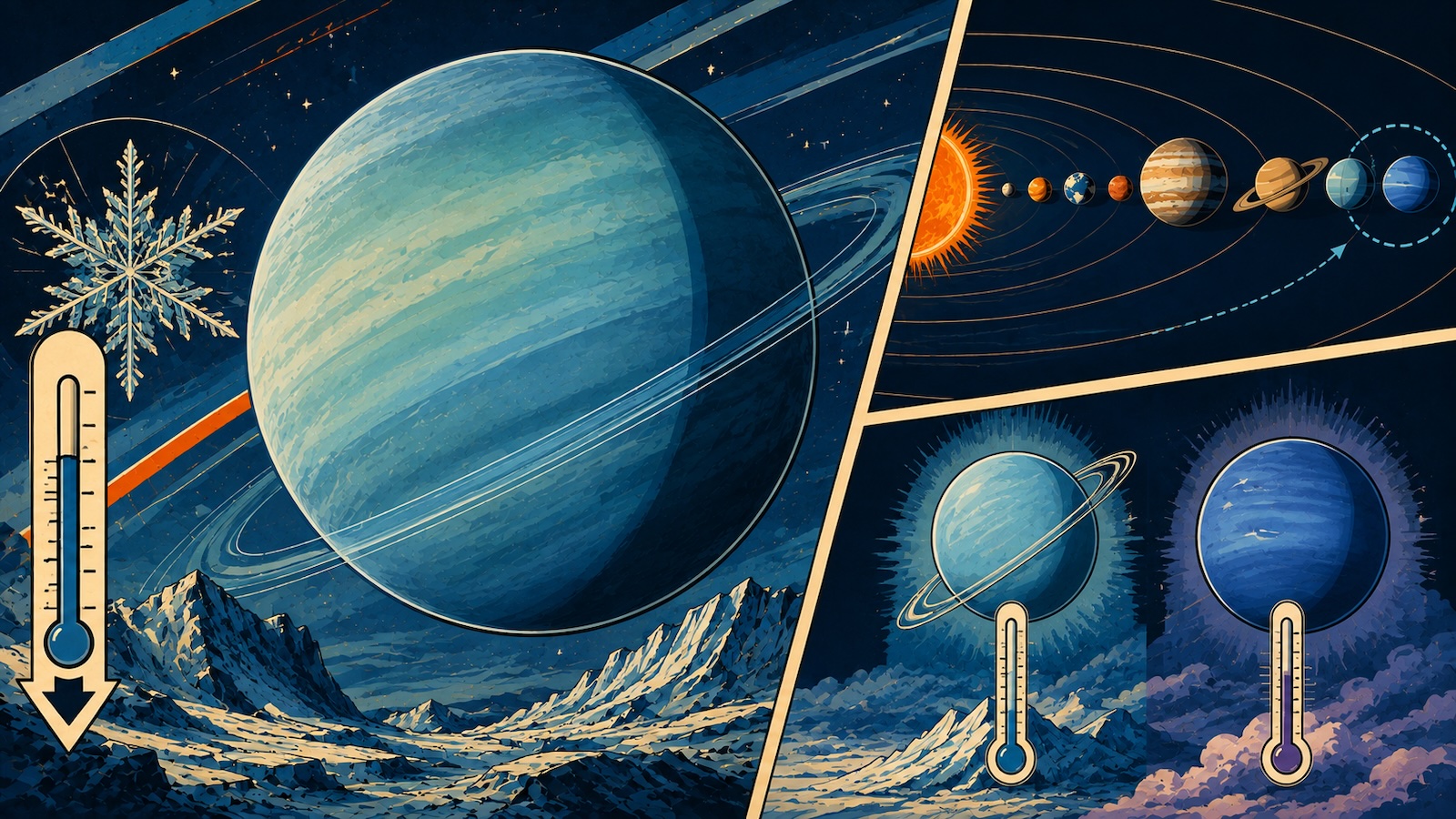 Welcher Planet ist der kaelteste