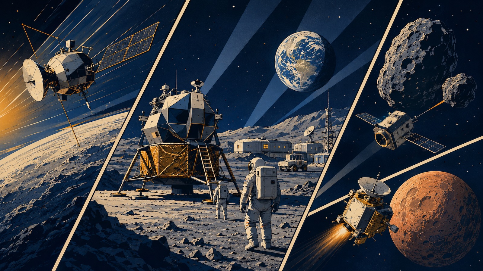 Weltraummissionen 2026 Starts Ziele und Ankuenfte im Ueberblick