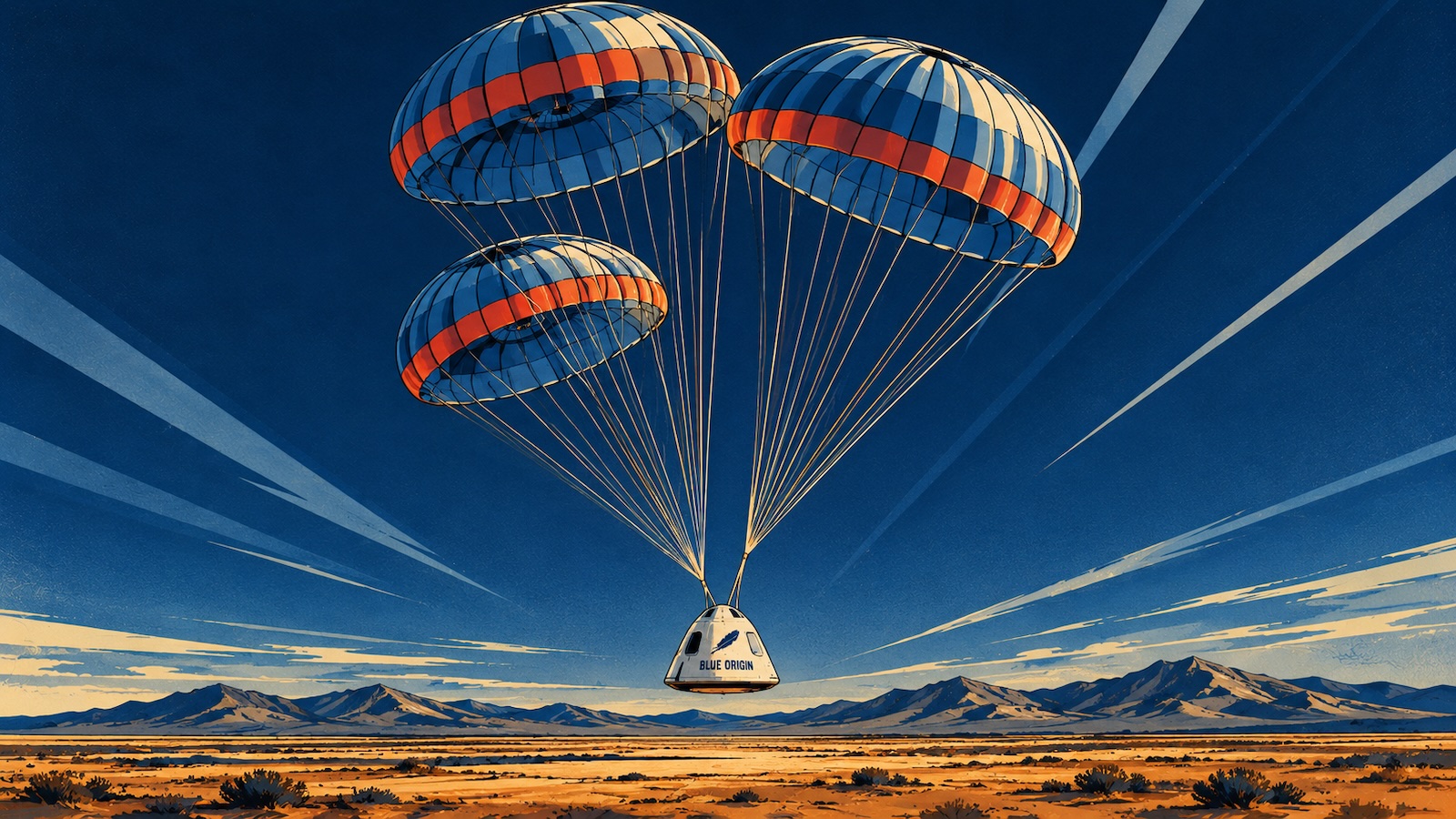 Weltraumtourismus mit Blue Origin So laeuft ein Flug mit New Shepard ab