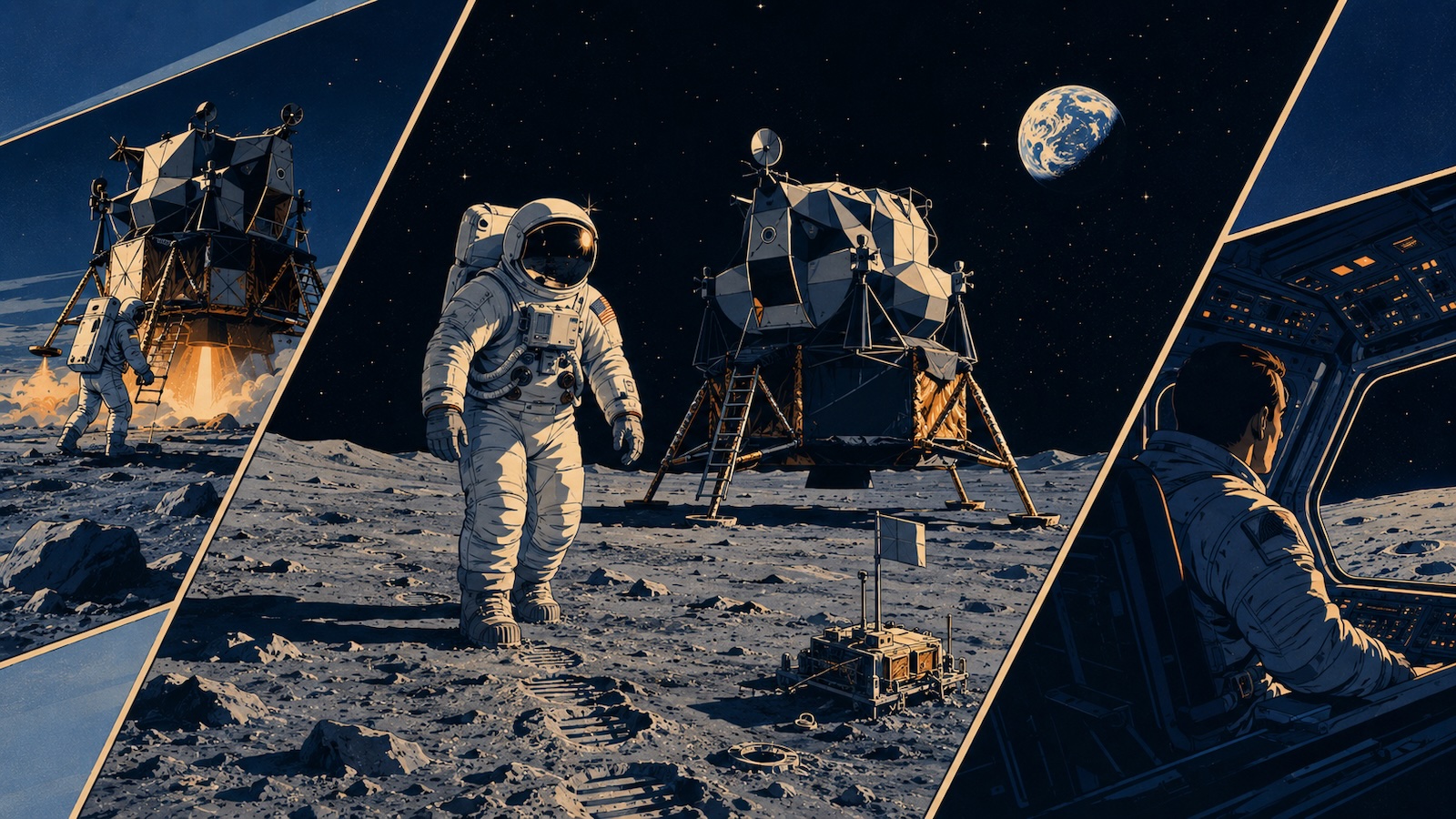 Wer war der erste Mensch auf dem Mond
