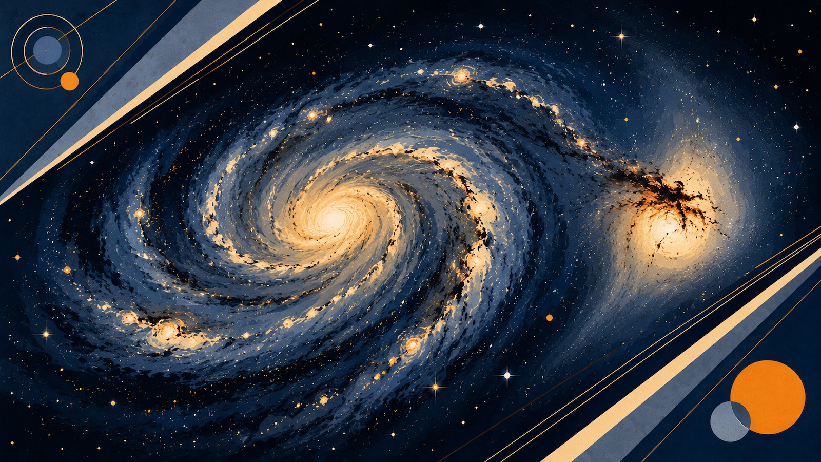 Whirlpool-Galaxie Was macht M51 zu einer der bekanntesten Galaxien