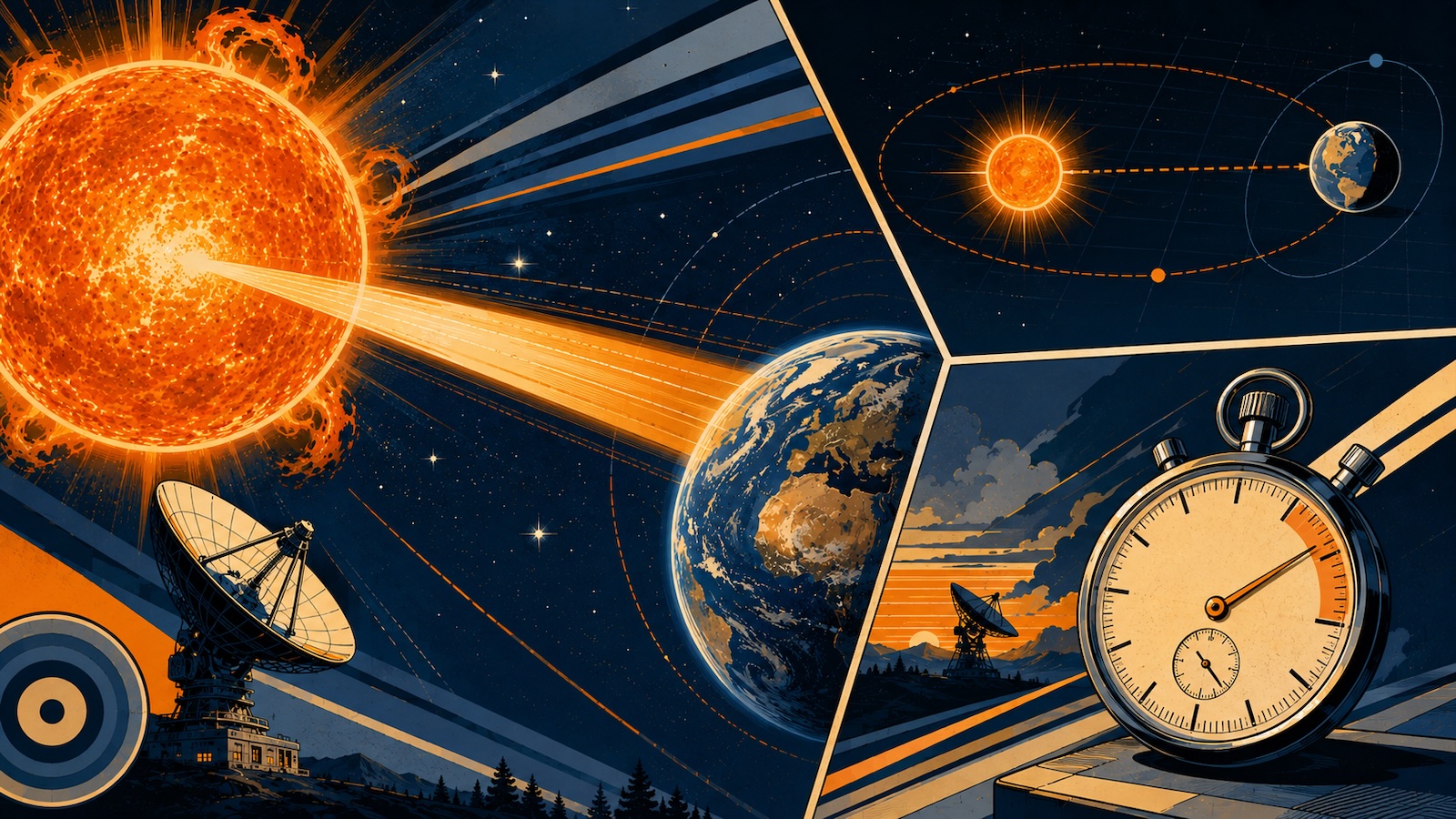 Wie lange braucht das Licht von der Sonne zur Erde